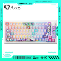 Akko MOD007PC Magnetic Switch Mechanical Keyboard Multifunctional Knob FPS Gaming Keyboard Gasket Hot Swap RGB Pc Gamer Varolant