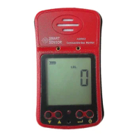 Handheld Combustible Gas Detector Port Flammable Gas Leak Analyzer Gas Alarm SmartSensor AS8902 range 0-100% LEL with Battery