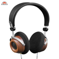 OKCSC M1 Pro Wooden HiFi Headphones DIY Semi-Open-Back Stereo Headset Earphones 40mm Driver 3.5mm Detachable Retro-Vintage Style