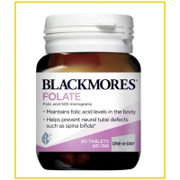 BLACKMORES 澳佳寶天然膳食葉酸片90粒 FOLATE 90 TABLETS