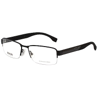 HUGO BOSS 半框 光學眼鏡 (黑色)BOSS0837