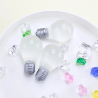 {DLGIFJIE} Light Bulb Shaped Luminous Squeeze Toy Children's Toys for Stress Relief Novelty Funny De