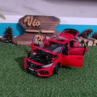 Diecast Miniatur Honda Civic Hatchback skala 1:18