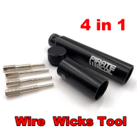 PIRATE Coil Jig Rolling Kit 2.0/2.5/3.0/3.5 Coiler 4 in 1 Heating Wire Wick Tool