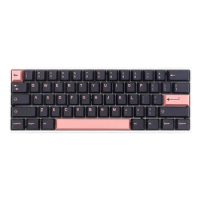 Black Pink Keycaps PBT Cherry Profile DYE SUB Keycap For Cherry MX Switch Mechanical Keyboards 118 keys