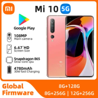 Xiaomi Mi 10 Android 5G Unlocked 6.67 inch 12GB RAM 256GB ROM All Colours in Good Condition Original used phone
