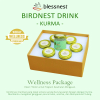 Minuman Sarang Burung Walet - Blessnest Drink Kurma Paket 7 Botol