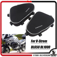 For SUZUKI V-STROM DL1000 DL 1000 DL650 For Givi For Kappa Motorcycle Frame Crash Bars Waterproof Bag Repair Tool Placement Bag