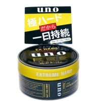 資生堂 - UNO 男士髮蠟強力持久定型80g （金色） （9964）
