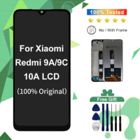 10A LCD For Redmi 9A LCD M2006C3LG 9C Display M2006C3MG Screen Touch Digitizer Replacement For Redmi 10A Display 220233L2C