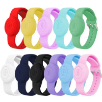 New Waterproof For Apple Airtag Holder Wristband Kids Silicone Case Bracelet Children For AirTags Case Watch Band