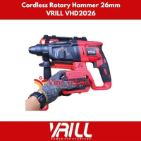 New Mesin Bor Beton Cordless Rotary Hammer 26Mm Vhd 2026 Vrill Vhd2026 Diskon