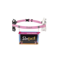 Slofast B001 BIB Belt Holder - Race nomor marathon - pink