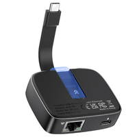 [4美國直購] Cable Matters 201363 USB-C 轉 2.5G 連接器 轉接器 100W  兼容 Thunderbolt 4