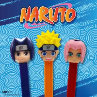 permen pez candy dispenser Naruto - Sasuke - Sakura