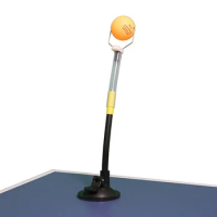 Sucker Type Table Tennis Training Robot Rapid Rebound Ping Pong Ball Training Machine Ping Pong Training Robot for Stroking