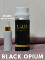 ​[PREMIUM] Black Opium - 100ml Bibit Murni Original (LIFE PARFUM) Parfum Pria