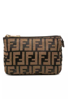 Fendi 二手 Fendi Zucca 帆布手拿包