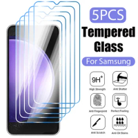 5PCS Tempered Glass for Samsung A54 A53 A32 A23 A52S S20 S21 FE 5G Screen Protector for Samsung A13 A34 A12 A71 A73 A52 Glass