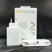 Charger Vivo Type C 66W Fast Charging Original 100% Flash Charging