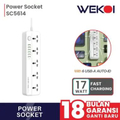 Ldnio SC5614 Stop Kontak Colokan Listrik Power Strip 5 Socket 6 USB Port