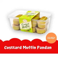 Sinar Custard Muffin Original / Chocolate / Banana / Pandan / Honey Bahulu / Kuih Bahulu Muffin Pand