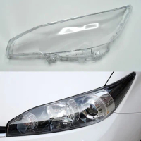 For Toyota Wish 2009 2010 2011 2012 2013 2014 2015 Car Front Headlamp Caps Glass Headlight Cover Auto Lampshade Lamp Lens Shell