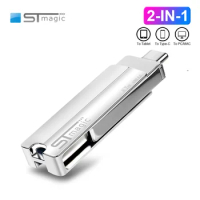 STmagic USB 3.0 Flash Drive OTG Pen Drive 64GB 128GB 256GB 512GB High Speed 150MB/s Gift Rotatable Pendrive For Type-c Micro/PC