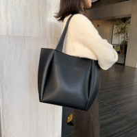 Beg Tote, Kapasiti Besar, Beg Tangan Elegan Kelas Atas, Untuk Wanita, Beg Bahu Baldi Ibu, Fesyen Bag