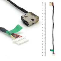 DC Power Jack with cable For HP Envy X360 15-CN laptop DC-IN Charging Flex Cable TPN-W134