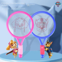 Paw Patrol Children Tennis Racket Badminton Racket Chase Skye Anime Cartoon Paw Patrol Outdoors Toys Set Kids Birthday Gift New