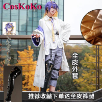 CosKoKo Aster Arcadia Cosplay Anime Vtuber Nijisanji ILUNA Costume Fashion Uniforms Men Full Set Party Role Play Clothing S-XXL
