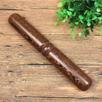 wenge solid wood tai chi ruler Wooden rods Massage stick fitness bar kung fu martial arts sticks 33*5cm