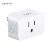 【最高折200+跨店點數22%回饋】TP-Link Tapo P125 迷你型藍牙 Wi-Fi無線網路 HomeKit智慧智能插座 開關