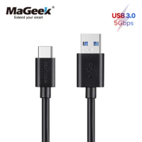 MaGeek USB-C to USB 3.0 Cable High Data Transfer 5 Gbps for Galaxy S20, Huawei, Nintendo Switch, Sony XZ, LG V20