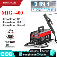 DOMHOAI Mesin Las mig Listrik trafo las welding inverter Las Tanpa Gas Travo Inverter MIG 400 Mesin 