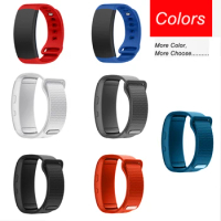 Sport Soft Silicone Watch Band Replacement WristBand Bracelet Strap For Samsung Gear Fit 2 SM-R360 / Gear Fit 2 Pro Wristband