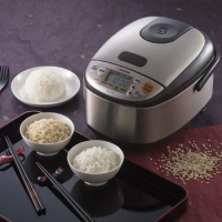 Zojirushi NS-LHC05 Micom Rice Cooker &amp; Warmer, Stainless Dark Brown, 3 Cups Uncooked