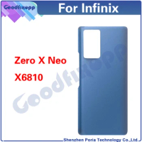 10PCS For Infinix Zero X Neo X6810 Rear Case Battery Back Cover Door Housing Repair Parts Replacement