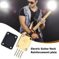 Iron For Fender Stratocaster Telecaster Guitar Accessories Electric Guitar Neck Plate Handle Protection plate F Neck Plate