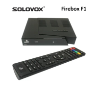 SOLOVOX 2023 Firebox F1 DVB S2 H.265 Satellite TV Box SDS HEVC Decoder Support Forever IKS Apollo WiFi Replace Royal 9000
