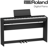 【ROLAND 樂蘭】便攜式88鍵數位鋼琴 / 黑色套裝組 / 公司貨保固(FP-30X)