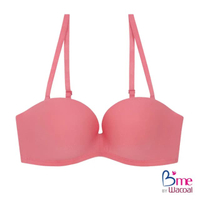 "ใหม่ สีพิเศษ"B'me เสื้อชั้นในไร้โครง BE-U Bra ME1703 ชมพู