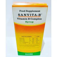SANVITA B SYRUP 120 ML suplemen vitamin b kompleks untuk anak