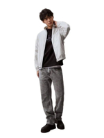 เสื้อแจ็คเก็ตผู้ชาย สี Off White
