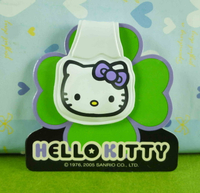 【震撼精品百貨】Hello Kitty 凱蒂貓 造型磁鐵夾 幸運草【共1款】 震撼日式精品百貨