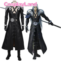 Game Cosplay Final Fantasy 7 Remake Sephiroth Cosplay Costume Halloween Video Game Adult Costumes Sephiroth Outfit Custom Made
