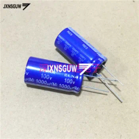 10PCS ELNA RE3 100V1000UF 18X40MM blue robe audio Aluminum electrolytic capacitors 1000uF/100V 85 de