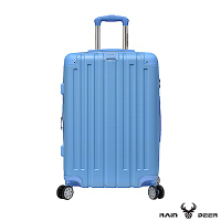 RAIN DEER 克萊爾28吋ABS鑽石紋防刮行李箱-冰河藍