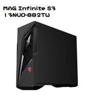 【最高折200+跨店點數22%回饋】MSI 微星 MAG Infinite S3 13NUD-882TW i7-13700F/32G/RTX4060Ti-8G 電競電腦